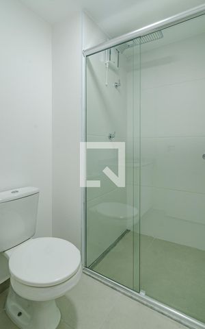 Apartamento à venda com 29m², 1 quarto e sem vagaBanheiro da suíte