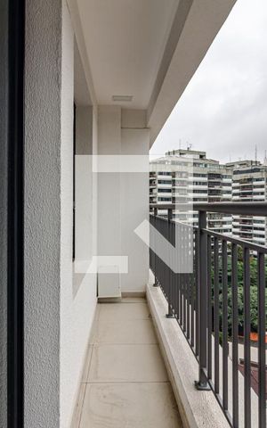 Apartamento à venda com 29m², 1 quarto e sem vagaVaranda