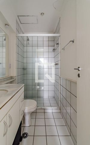 Apartamento à venda com 36m², 1 quarto e 1 vagaBanheiro da suíte