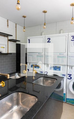 Studio à venda com 22m², 1 quarto e sem vagaLavanderia