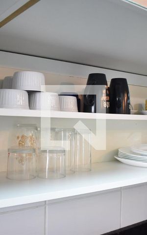 Apartamento à venda com 50m², 2 quartos e 1 vagaDetalhe da cozinha