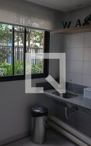 Studio à venda com 26m², 1 quarto e sem vagaLavanderia