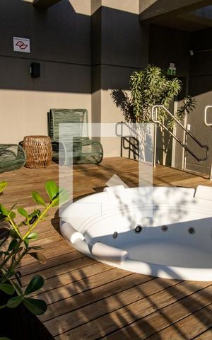 Apartamento à venda com 27m², 1 quarto e sem vagaÁrea comum - jacuzzi na cobertura