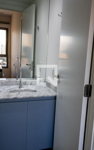 Apartamento à venda com 27m², 1 quarto e sem vagaBanheiro - detalhe cuba