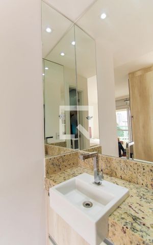 Apartamento para alugar com 42m², 1 quarto e 1 vaga Apartamento para alugar com 42m², 1 quarto e 1 vagaBanheiro