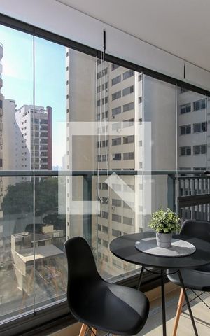 Studio para alugar com 30m², 1 quarto e sem vagaVaranda