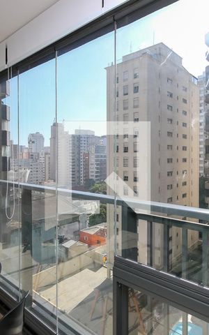 Studio para alugar com 30m², 1 quarto e sem vagaVaranda