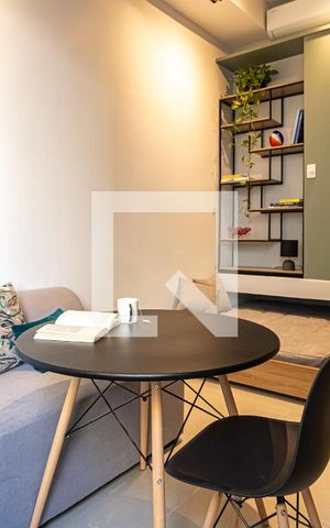 Apartamento para alugar com 27m², 1 quarto e sem vaga Apartamento para alugar com 27m², 1 quarto e sem vagaSala/Quarto