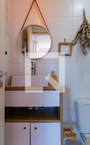 Apartamento à venda com 54m², 1 quarto e 1 vaga Apartamento à venda com 54m², 1 quarto e 1 vagaBanheiro
