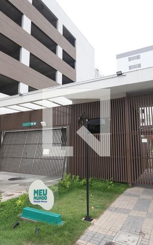 Apartamento para alugar com 34m², 1 quarto e sem vagaFachada e portaria