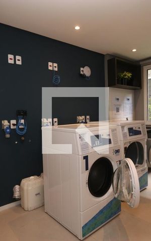 Apartamento para alugar com 34m², 1 quarto e sem vagaLavanderia