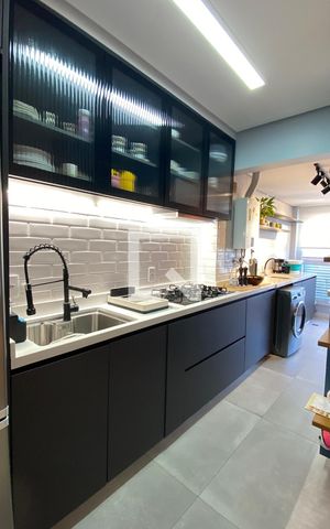 Apartamento à venda com 67m², 2 quartos e 1 vagaCozinha