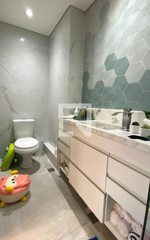 Apartamento à venda com 67m², 2 quartos e 1 vagaBanheiro da Suíte 1