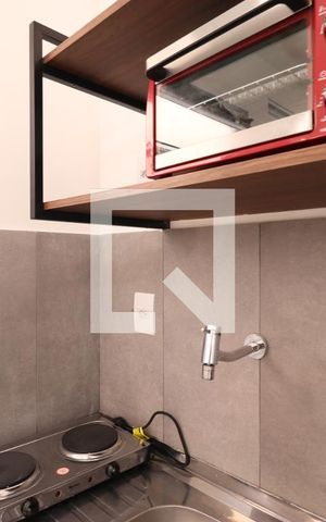 Studio para alugar com 15m², 1 quarto e sem vagaSala/Quarto/Cozinha