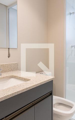 Apartamento para alugar com 60m², 1 quarto e 1 vagaBanheiro da Suíte