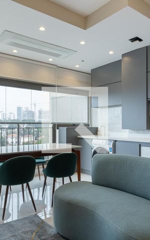 Apartamento para alugar com 60m², 1 quarto e 1 vagaSala