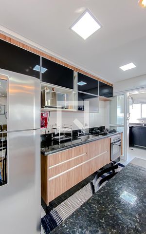 Apartamento à venda com 52m², 1 quarto e 1 vagaCozinha