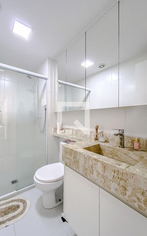 Apartamento à venda com 52m², 1 quarto e 1 vagaBanheiro
