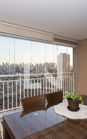 Apartamento à venda com 125m², 3 quartos e 2 vagas Apartamento à venda com 125m², 3 quartos e 2 vagasVaranda gourmet