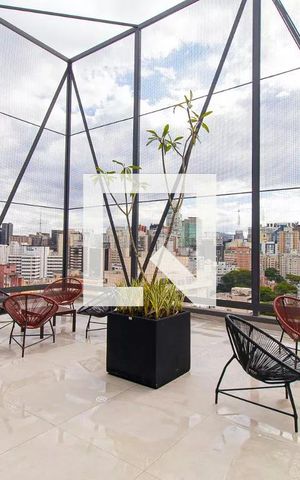 Studio para alugar com 25m², 1 quarto e sem vaga Studio para alugar com 25m², 1 quarto e sem vagaÁrea comum