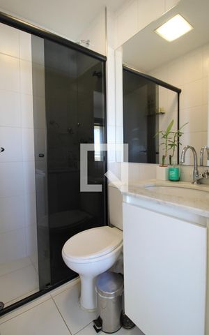 Apartamento à venda com 63m², 2 quartos e 1 vagaBanheiro social 
