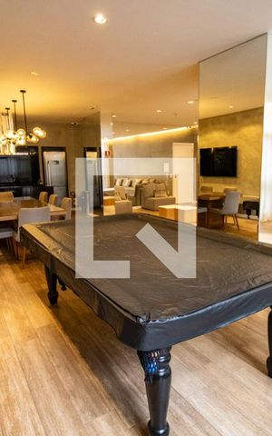 Studio à venda com 27m², 1 quarto e sem vaga Studio à venda com 27m², 1 quarto e sem vagaÁrea comum - coliving- detalhe mesa de bilhar