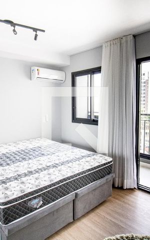Studio à venda com 27m², 1 quarto e sem vaga Studio à venda com 27m², 1 quarto e sem vagaQuarto - lado terraço