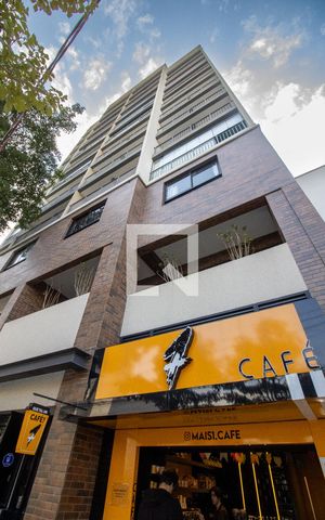 Studio à venda com 27m², 1 quarto e sem vaga Studio à venda com 27m², 1 quarto e sem vagaFachada do Prédio