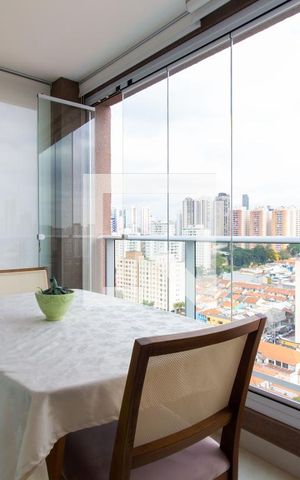 Apartamento à venda com 50m², 1 quarto e 1 vaga Apartamento à venda com 50m², 1 quarto e 1 vagaVaranda e Sala de Jantar