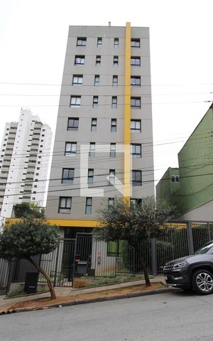 Studio à venda com 42m², 1 quarto e 1 vagaFachada do condomínio 
