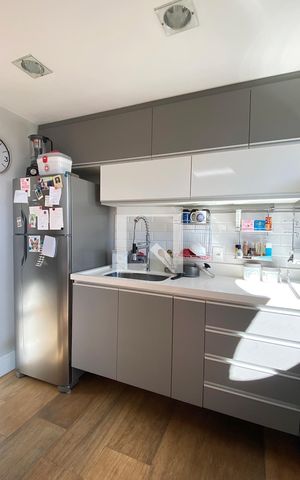 Apartamento à venda com 75m², 1 quarto e 1 vagaCozinha