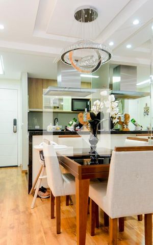 Apartamento à venda com 61m², 2 quartos e 2 vagasSala