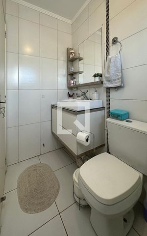 Casa à venda com 92m², 2 quartos e 2 vagasBanheiro da Suíte  