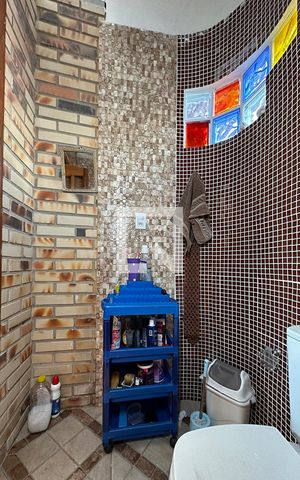 Casa à venda com 120m², 1 quarto e 2 vagasBanheiro 