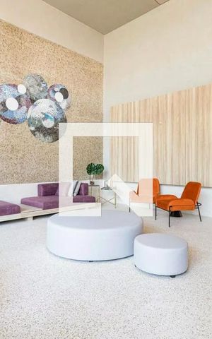 Studio para alugar com 28m², 1 quarto e 1 vaga Studio para alugar com 28m², 1 quarto e 1 vagaHall