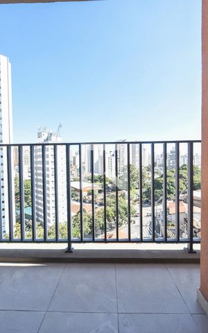 Studio para alugar com 28m², 1 quarto e 1 vagaVaranda 