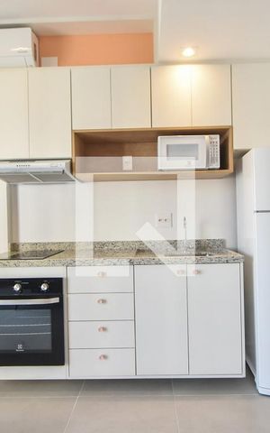 Studio para alugar com 28m², 1 quarto e 1 vagaCozinha 