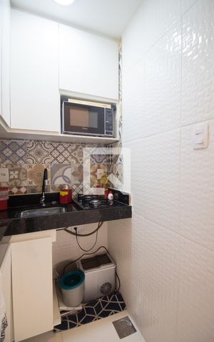 Studio à venda com 25m², 1 quarto e sem vaga Studio à venda com 25m², 1 quarto e sem vagaCozinha