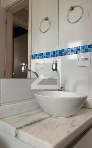 Apartamento para alugar com 56m², 2 quartos e 1 vagaBanheiro 1