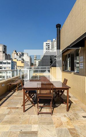 Studio para alugar com 26m², 1 quarto e sem vagaÁrea Comum - Terraço