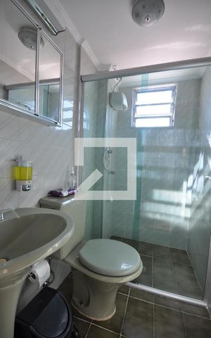Apartamento para alugar com 57m², 2 quartos e 1 vagaBanheiro Social
