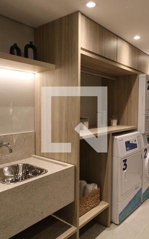 Studio para alugar com 26m², 1 quarto e sem vagaLavanderia