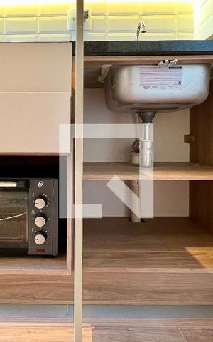 Apartamento à venda com 27m², 1 quarto e sem vaga Apartamento à venda com 27m², 1 quarto e sem vagaCozinha