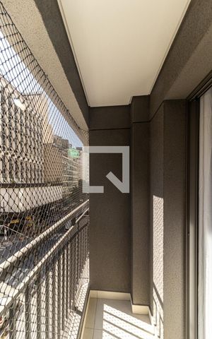 Studio à venda com 22m², 1 quarto e sem vagaVaranda