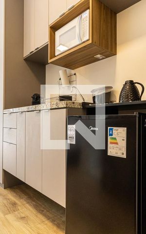 Studio à venda com 22m², 1 quarto e sem vagaCozinha - Frigobar