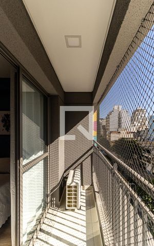 Studio à venda com 22m², 1 quarto e sem vagaVaranda