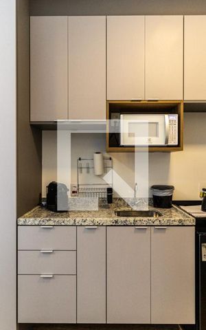 Studio à venda com 22m², 1 quarto e sem vagaCozinha