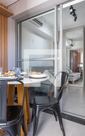 Studio para alugar com 30m², 1 quarto e 1 vaga Studio para alugar com 30m², 1 quarto e 1 vagaStudio - Varanda