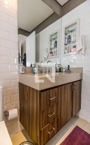 Apartamento à venda com 52m², 1 quarto e 1 vaga Apartamento à venda com 52m², 1 quarto e 1 vagaBanheiro da Suíte