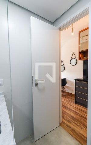 Studio para alugar com 17m², 1 quarto e sem vaga Studio para alugar com 17m², 1 quarto e sem vagaBanheiro Social